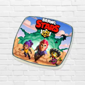 Metalowy magnes na lodówkę Brawl Stars