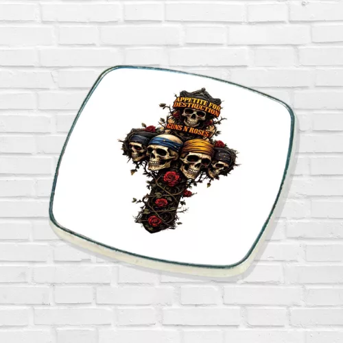 Metalowy magnes na lodówkę Guns N' Roses