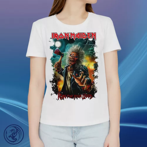 Iron Maiden - Run For Your Lives koszulka damska
