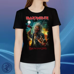 Iron Maiden - Run For Your Lives koszulka damska