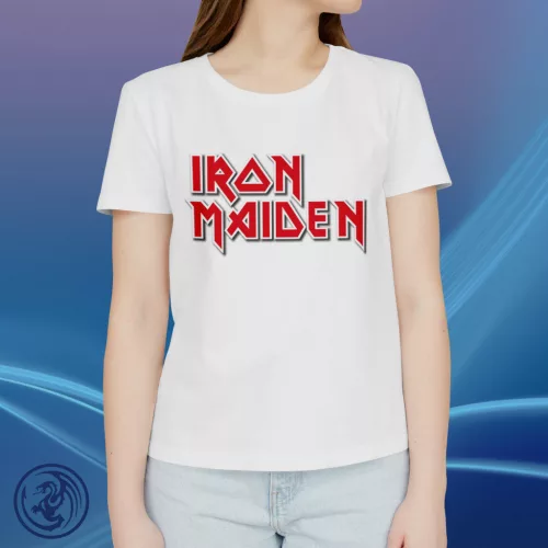 Iron Maiden - logo koszulka damska
