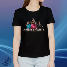 Minecraft film koszulka damska