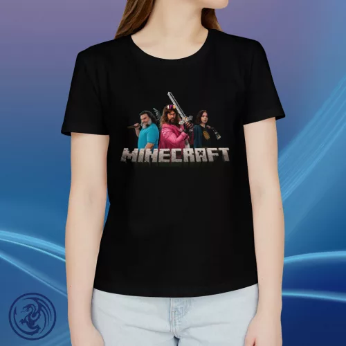 Minecraft film koszulka damska