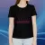 Black Pink siluette koszulka damska