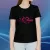 Black Pink logo koszulka damska