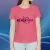 Black Pink logo koszulka damska