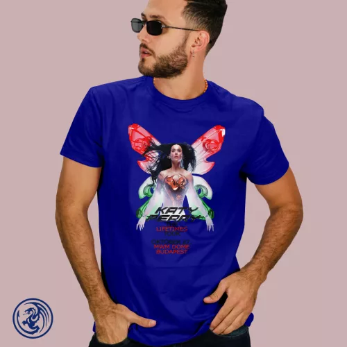 Katy Perry - The Lifetimes Tour 2025 - Budapest koszulka męska