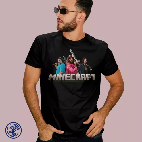 Film Minecraft - koszulka męska