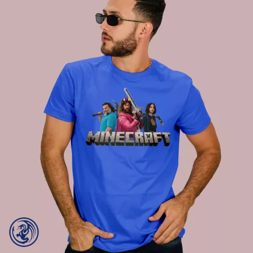 Film Minecraft - koszulka męska
