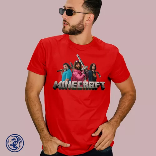 Film Minecraft - koszulka męska