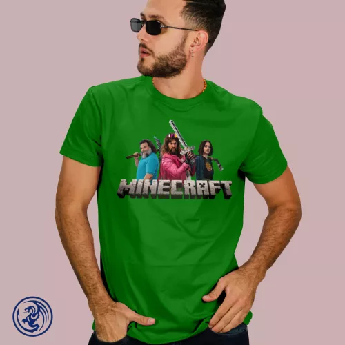 Film Minecraft - koszulka męska