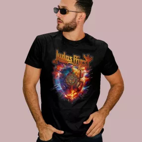 Judas Priest logo koszulka męska