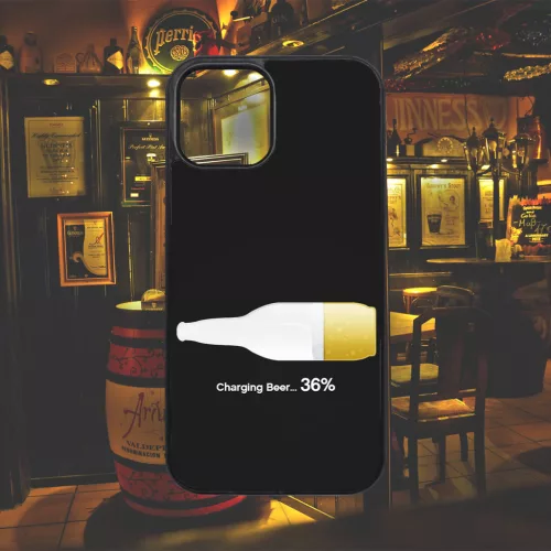 Piwo - Charging beer - Etui na iPhone