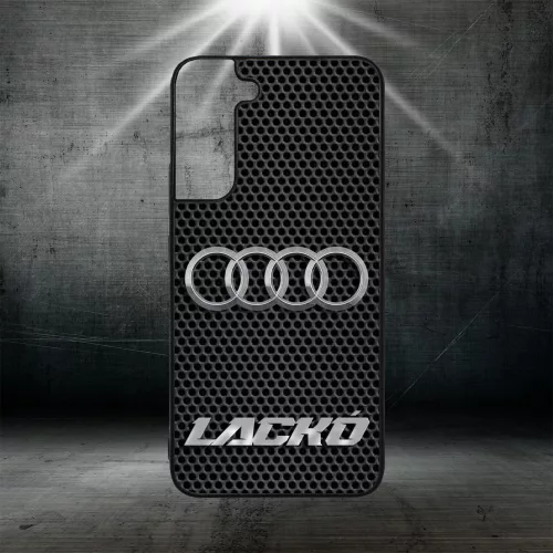 Z własnym imieniem - Audi logo - Etui na Samsung