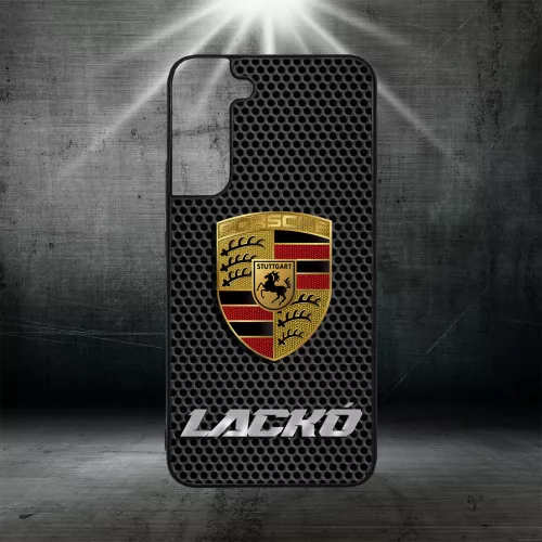 Z własnym imieniem - Porsche logo - Etui na Samsung