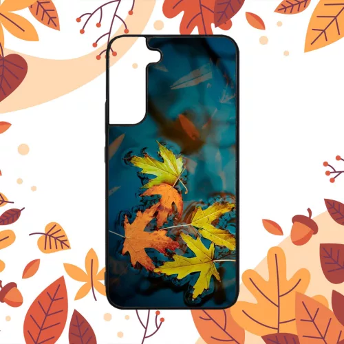 Jesień - Pływające liście - Etui na Samsung