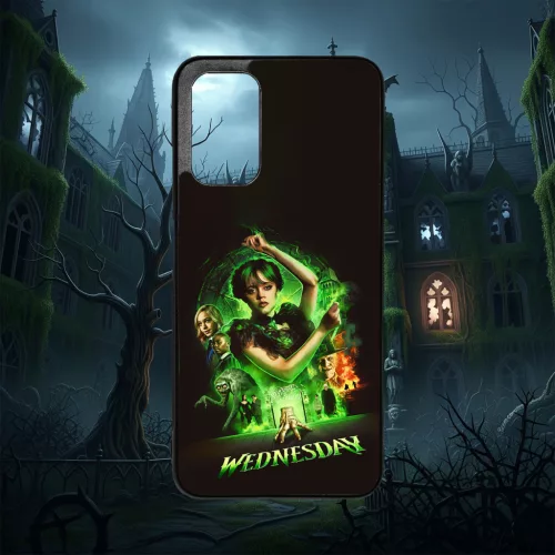 Wednesday - Zielony plakat Wednesday - Etui na Xiaomi
