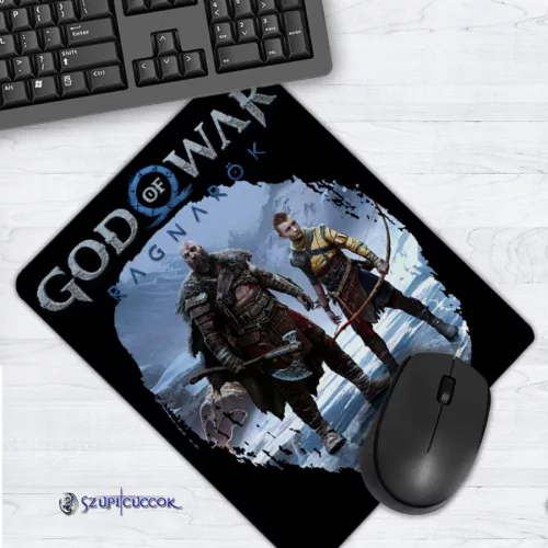 God of War – Ragnarök – Kratos i Atreus – elastyczna podkładka pod mysz