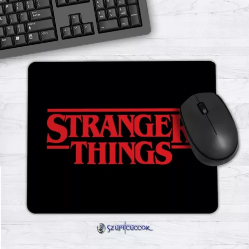 Stranger Things – logo – elastyczna podkładka pod mysz