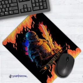   Dark Souls – rozpalone ognisko – elastyczna podkładka pod mysz