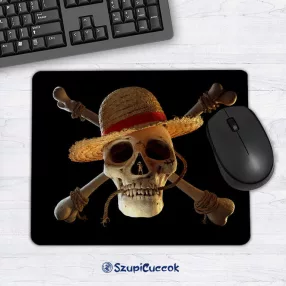 One Piece – czaszka – elastyczna podkładka pod mysz
