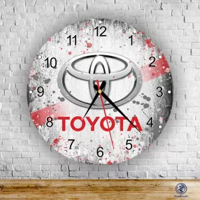 Toyota splash – okrągły zegar ścienny