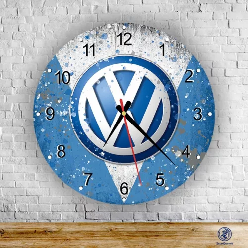 Volkswagen splash – okrągły zegar ścienny