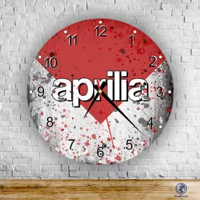 Aprilia – okrągły zegar ścienny