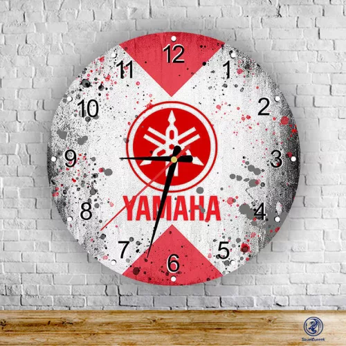 Yamaha – okrągły zegar ścienny
