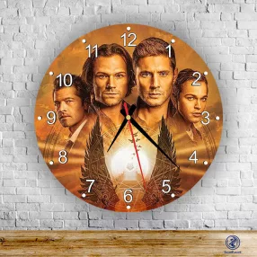 Supernatural – postacie – okrągły zegar ścienny