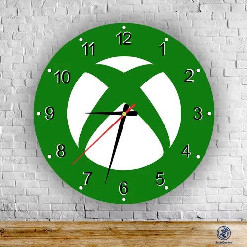 Xbox – okrągły zegar ścienny