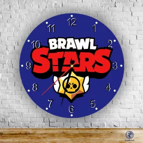 Brawl Stars – okrągły zegar ścienny
