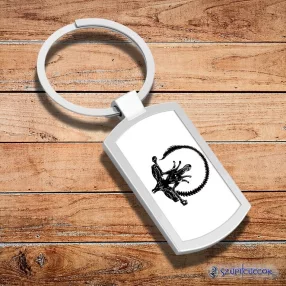 Metalowy brelok Alien OHM