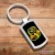 Metalowy brelok z logo Cobra Kai