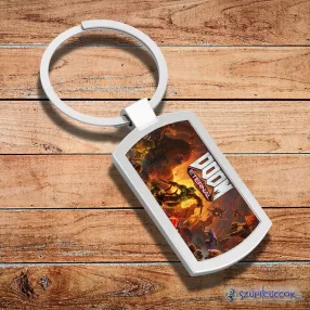 Metalowy brelok Doom - Eternal