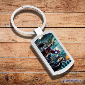 Metalowy brelok Avengers