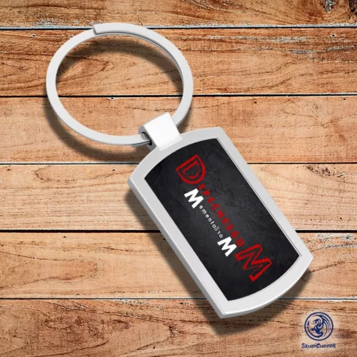 Metalowy brelok z logo Depeche Mode - Memento Mori