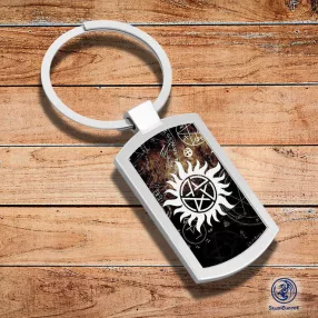 Metalowy brelok Pentagram Nie z tego świata