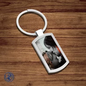 Metalowy brelok Death Stranding - Sam i BB