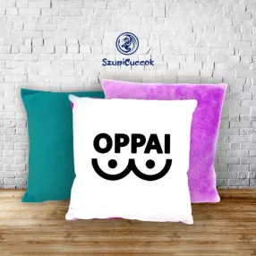 Oppai pluszowa poszewka na poduszkę (w wielu kolorach)