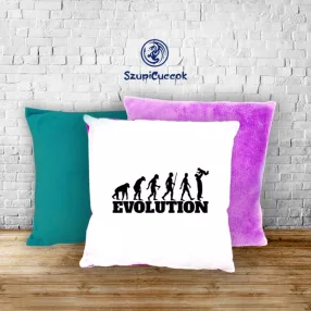 Evolution pluszowa poszewka na poduszkę (w wielu kolorach)