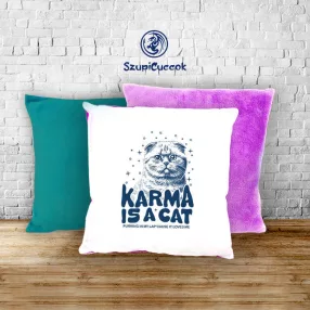   Taylor Swift - Karma is a Cat pluszowa poszewka na poduszkę (w wielu kolorach)