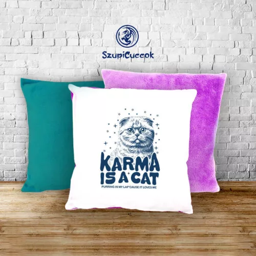 Taylor Swift - Karma is a Cat pluszowa poszewka na poduszkę (w wielu kolorach)