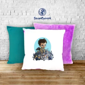   Supernatural - Chibi Castiel pluszowa poszewka na poduszkę (w wielu kolorach)