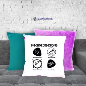   Imagine Dragons pluszowa poszewka na poduszkę (w wielu kolorach)