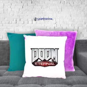   Doom - Eternal pluszowa poszewka na poduszkę (w wielu kolorach)