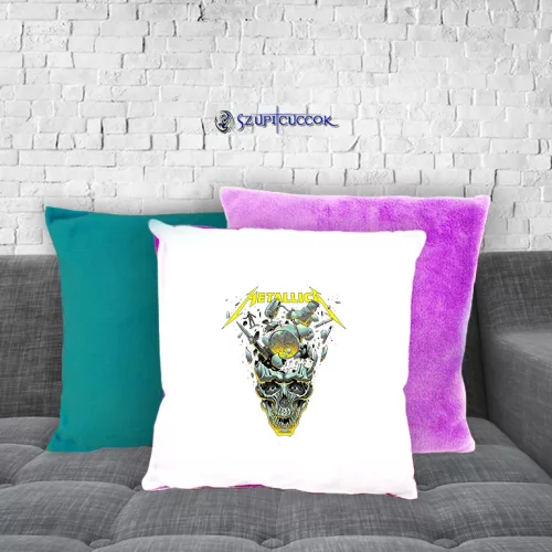 Metallica pluszowa poszewka na poduszkę (w wielu kolorach)