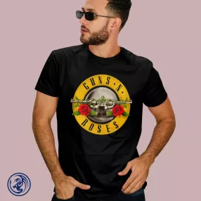 Guns N' Roses - logo, koszulka męska