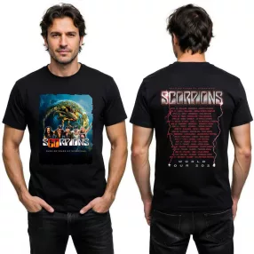 Scorpions Tour koszulka męska