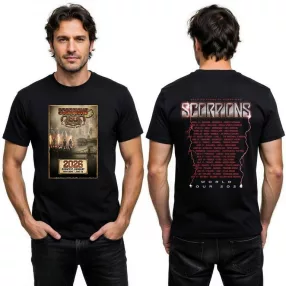 Scorpions Tour Budapest koszulka męska